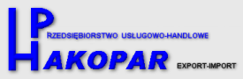 HAKOPAR Eksport-Import Logo